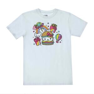 Hello Kitty - Space Foodie Graphic Tee - Large - Graphic T-Shirt